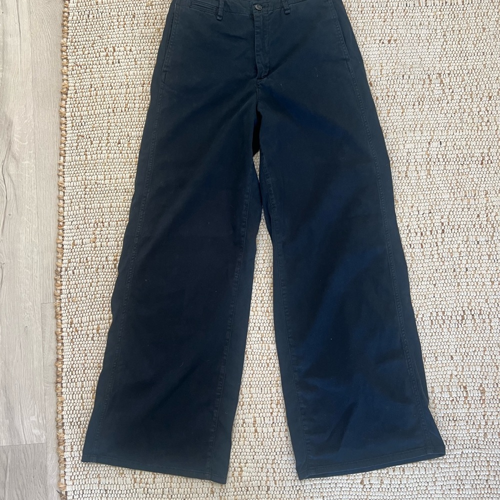 Sofie Wide-Leg Pants NAVY BLUE